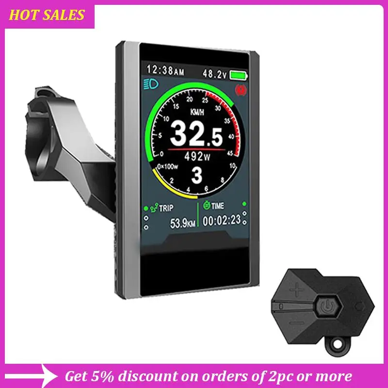 Electric Bike LCD Color Display 850C UART Protocol For Bafang BBS01B BBS 02B BBSHD Mid Motor Conversion 5Pin Female,Requisite
Electric Bike LCD Color Display 850C UART Protocol For Bafang BBS01B BBS 02B BBSHD Mid Motor Conversion 5Pin Female,Requisite