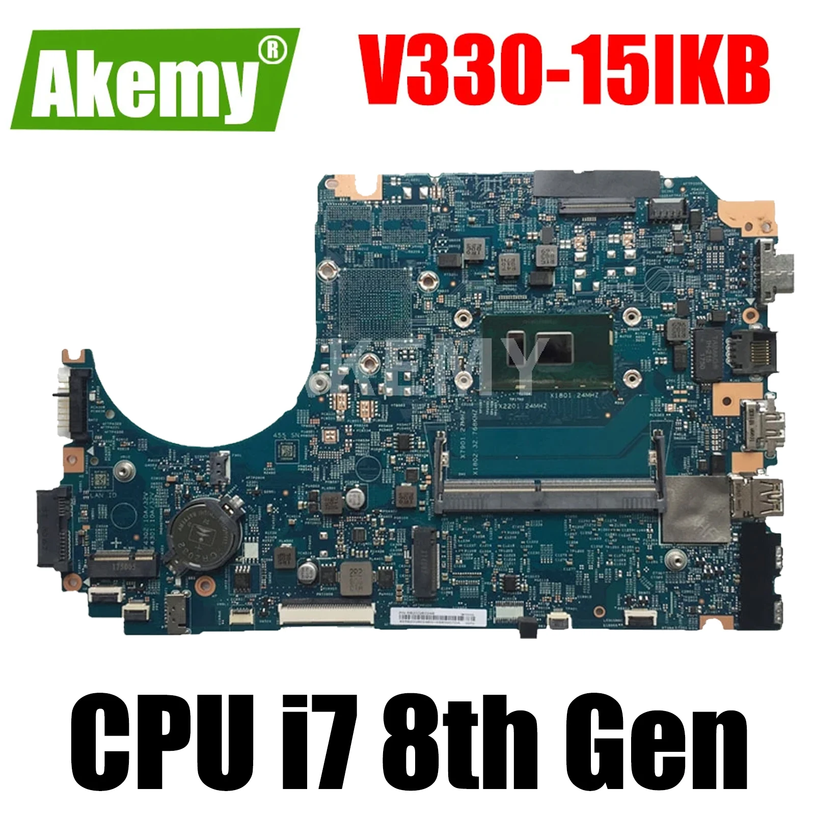 Материнская плата для ноутбука Lenovo V330-15IKB 17807-3M, материнская плата для ноутбука с процессором I7 CPU 4G UMA 100% протестирована, ОК
Материнская плата для ноутбука Lenovo V330-15IKB 17807-3M, материнская плата для ноутбука с процессором I7 CPU 4G UMA 100% протестирована, ОК