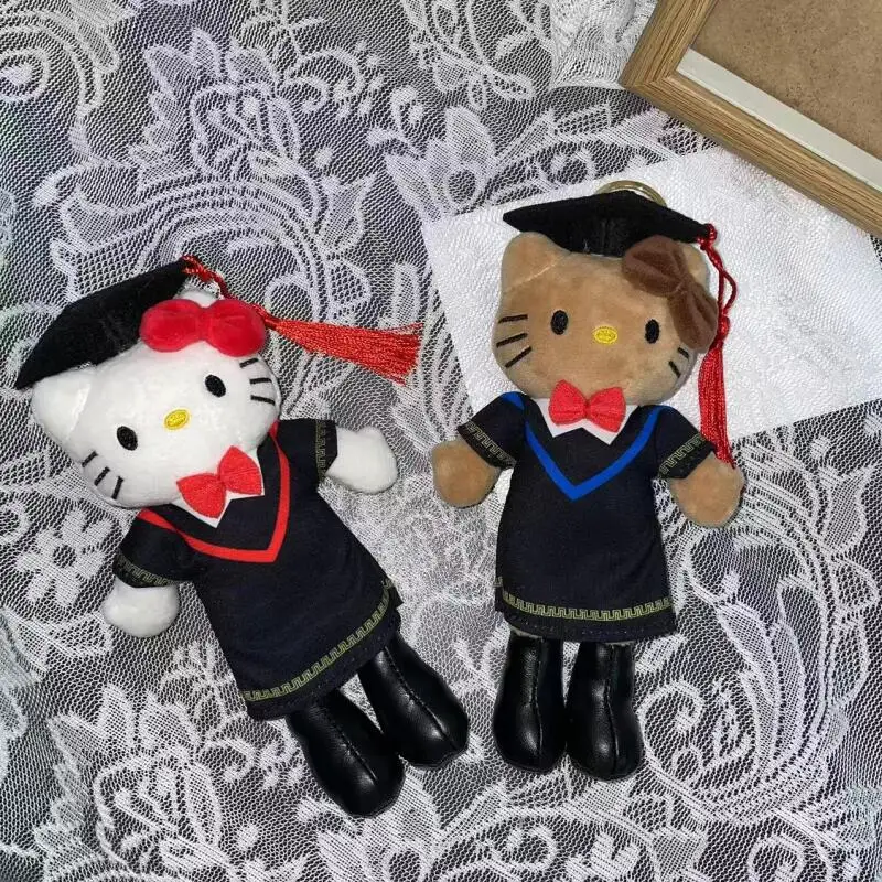Sanrio Black Skin Hello Kitty Doctor of Philosophy Graduation Costume Plush Keychain Campus Graduation Season Backpack Pendant
Sanrio Black Skin Hello Kitty Doctor of Philosophy Graduation Costume Plush Keychain Campus Graduation Season Backpack Pendant
