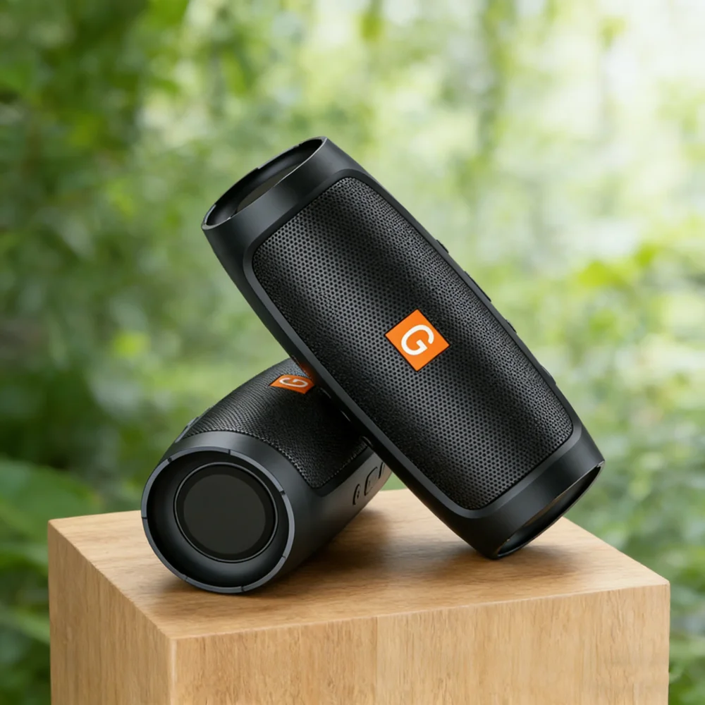 Беспроводная портативная Bluetooth-колонка с FM-радио, сабвуфером и функцией Hands-Free
Беспроводная портативная Bluetooth-колонка с FM-радио, сабвуфером и функцией Hands-Free