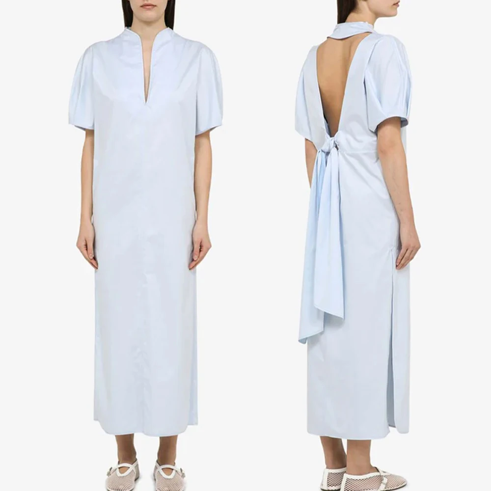 Customized Elegant Puffed-sleeves Midi Dress A-Line Evening Dresses Formal Exquisite High Quality Prom Party Gowns for Women
Customized Elegant Puffed-sleeves Midi Dress A-Line Evening Dresses Formal Exquisite High Quality Prom Party Gowns for Women
