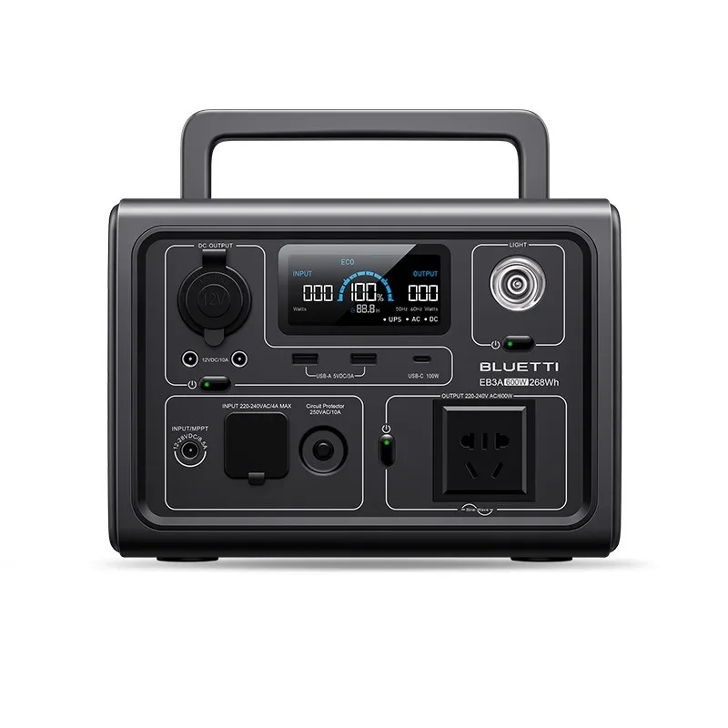 Portable power station 600W 268Wh Lithium Battery 220V/110V AC/DC Output lithium Power Station Outdoor RV Camping act of rescue
Portable power station 600W 268Wh Lithium Battery 220V/110V AC/DC Output lithium Power Station Outdoor RV Camping act of rescue