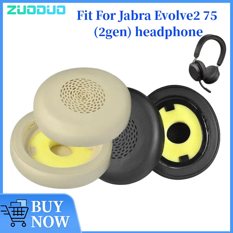 ZUODUO Replacement Ear Pads Cushions for Jabra Evolve2 75 (2gen) Headphone Soft Memory Foam Pads/Earpads
ZUODUO Replacement Ear Pads Cushions for Jabra Evolve2 75 (2gen) Headphone Soft Memory Foam Pads/Earpads