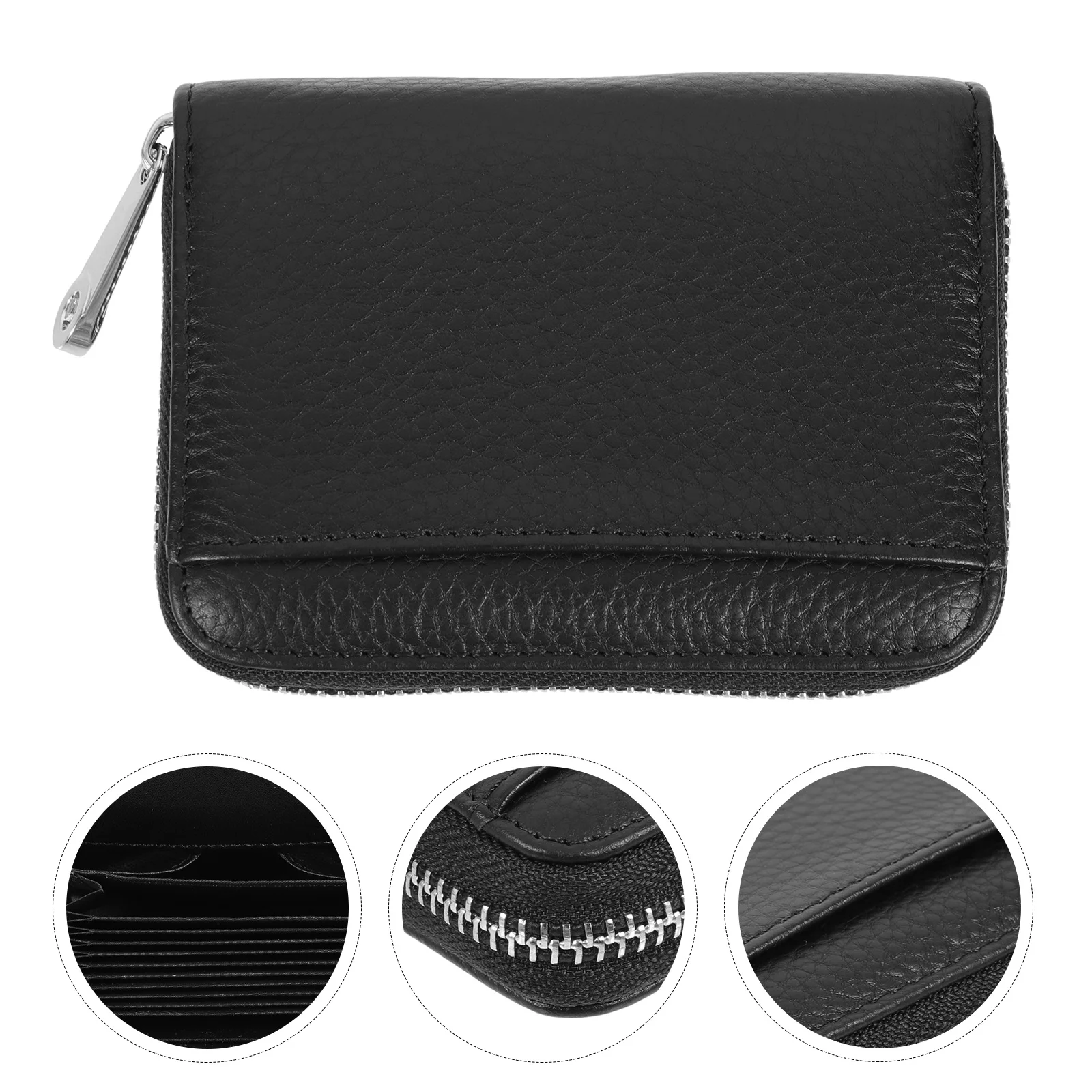 Portable Card Holder Stylish Credit Cards Holder Cowhide Multi-Card Slot Wallet Slim Compact Pouch for Travel Business
Portable Card Holder Stylish Credit Cards Holder Cowhide Multi-Card Slot Wallet Slim Compact Pouch for Travel Business