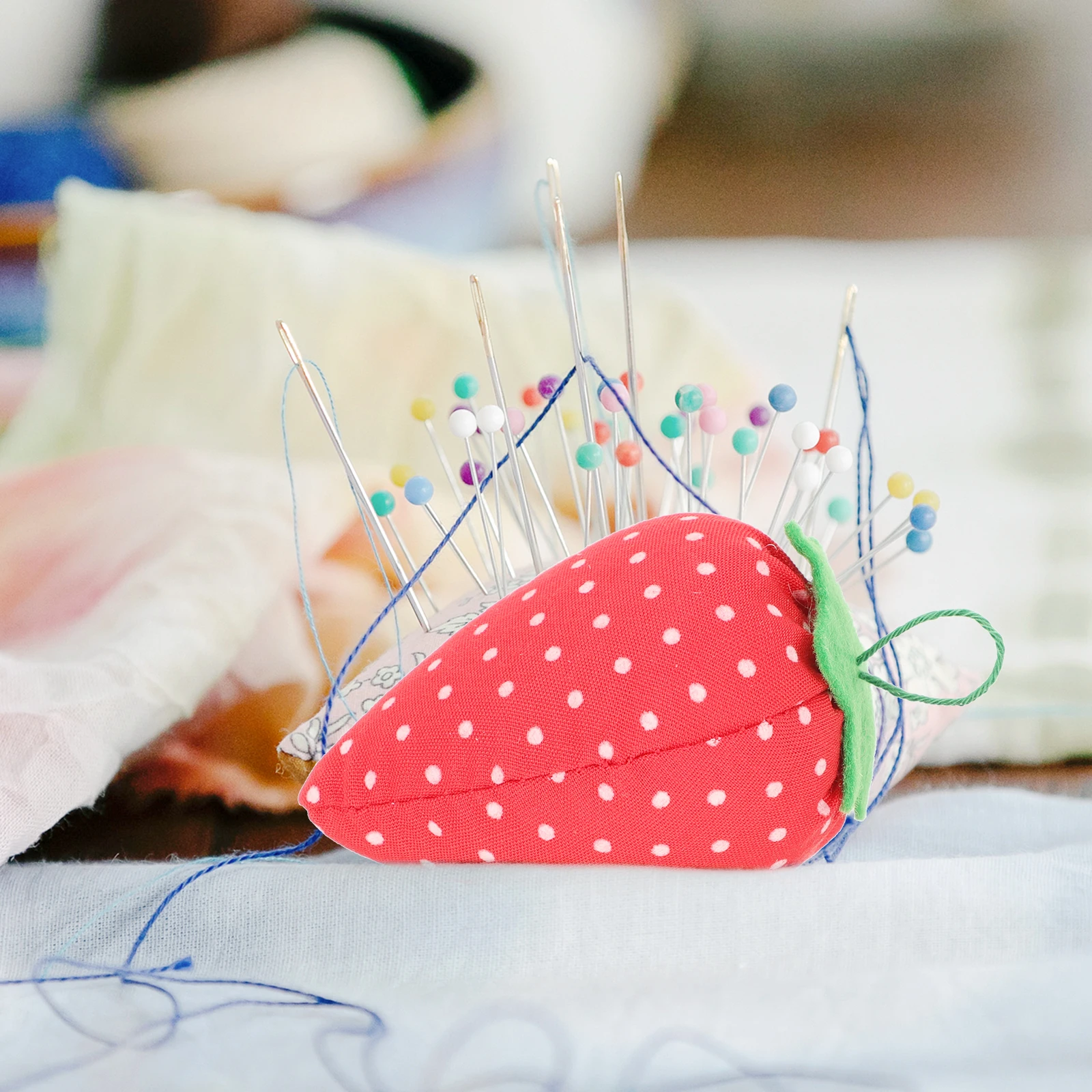10Pcs Compact Pin Cushion Strawberry Household Needle Holder Convenient Small Sewing Use
10Pcs Compact Pin Cushion Strawberry Household Needle Holder Convenient Small Sewing Use