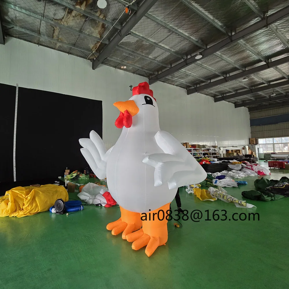 Customized Giant Inflatable Chicken,blow Up Inflatable Chicken Cartoon Rooster Mascot Big Cock for Advertising
Customized Giant Inflatable Chicken,blow Up Inflatable Chicken Cartoon Rooster Mascot Big Cock for Advertising
