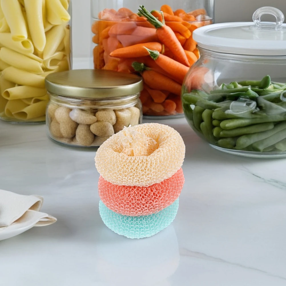 15 Pcs Fiber Cleaning Ball Dish Pot Scrubber Scrubber Kitchen Pads Non Scratch Round Shape Heavy Duty Scouring Pad
15 Pcs Fiber Cleaning Ball Dish Pot Scrubber Scrubber Kitchen Pads Non Scratch Round Shape Heavy Duty Scouring Pad