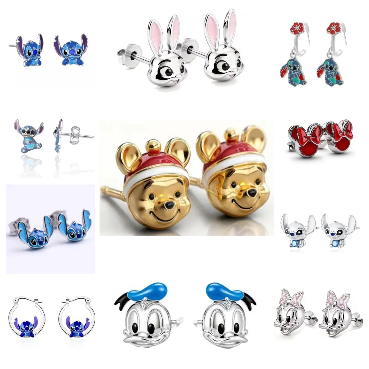 In 2026, Disney's adorable Winnie the Pooh and Donald Duck characters will come with cute animal head-shaped earrings.
In 2026, Disney's adorable Winnie the Pooh and Donald Duck characters will come with cute animal head-shaped earrings.
