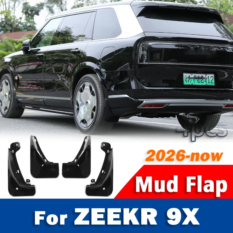 2026 2027 For Zeekr 9X Mudguard Car Mudflaps Fender Mud Flap Guards Splash Mudguard Car Accessories 1set 4pcs
2026 2027 For Zeekr 9X Mudguard Car Mudflaps Fender Mud Flap Guards Splash Mudguard Car Accessories 1set 4pcs