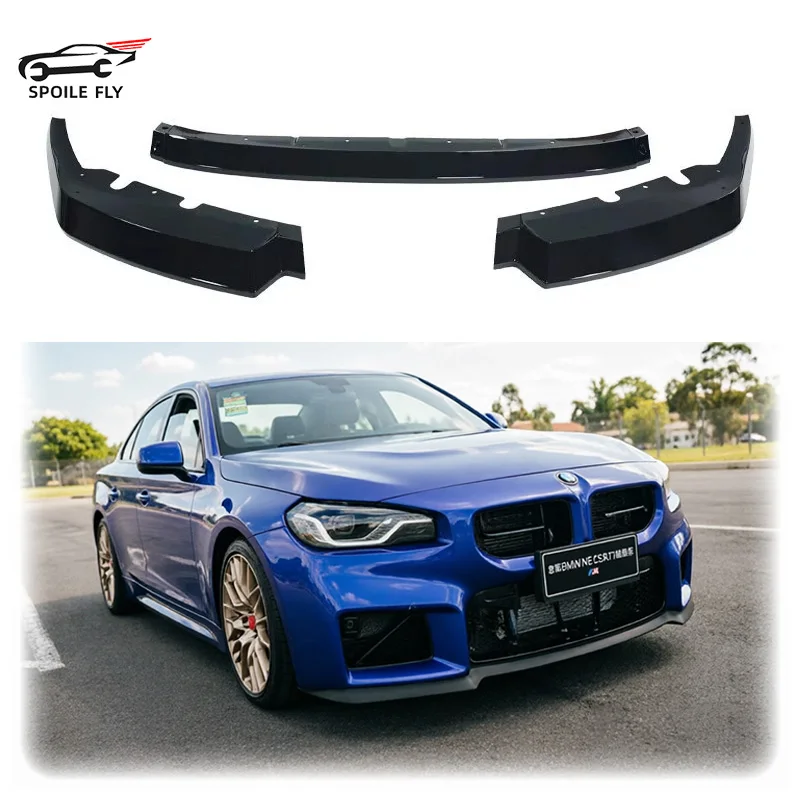 For BMW 2 Series M2 G87 MP Style 2023+ 3PCS Front Bumper Lip Spoiler Splitter Diffuser Guard Trim Glossy Black Body Kit ABS
For BMW 2 Series M2 G87 MP Style 2023+ 3PCS Front Bumper Lip Spoiler Splitter Diffuser Guard Trim Glossy Black Body Kit ABS