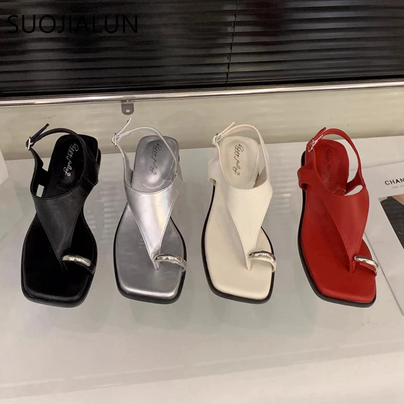 SUOJIALUN 2025 New Brand Women Sandal Fashion Low Wedge Heel Ladies Casual Slides Shoes Soft Heel Outdoor Dress Gladiator Shoes
SUOJIALUN 2025 New Brand Women Sandal Fashion Low Wedge Heel Ladies Casual Slides Shoes Soft Heel Outdoor Dress Gladiator Shoes