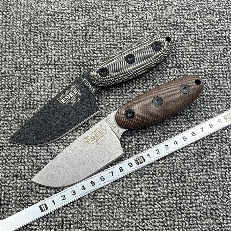Прямой нож ESEE-SENSCILLO A2 высокой твердости, многофункциональный и удобный инструмент для кухни, дома и кемпинга.
Прямой нож ESEE-SENSCILLO A2 высокой твердости, многофункциональный и удобный инструмент для кухни, дома и кемпинга.
