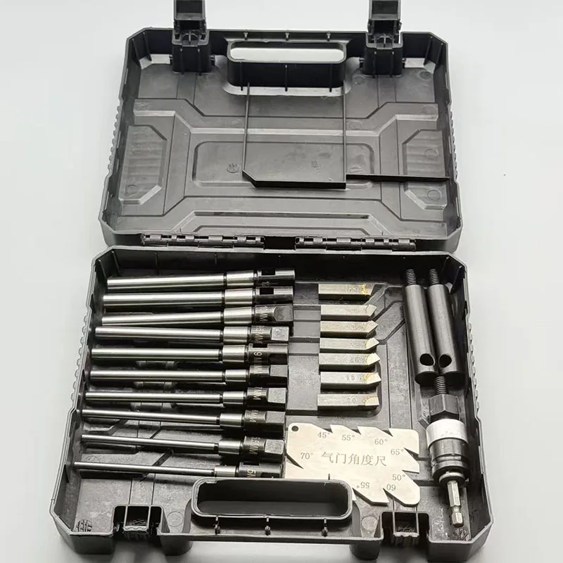 New Valve Seat Reamer, Automobile And Motorcycle Valve Maintenance Tool, Carbide Flat Reamer, 15/30/45/55/60/75/90 Degrees
New Valve Seat Reamer, Automobile And Motorcycle Valve Maintenance Tool, Carbide Flat Reamer, 15/30/45/55/60/75/90 Degrees