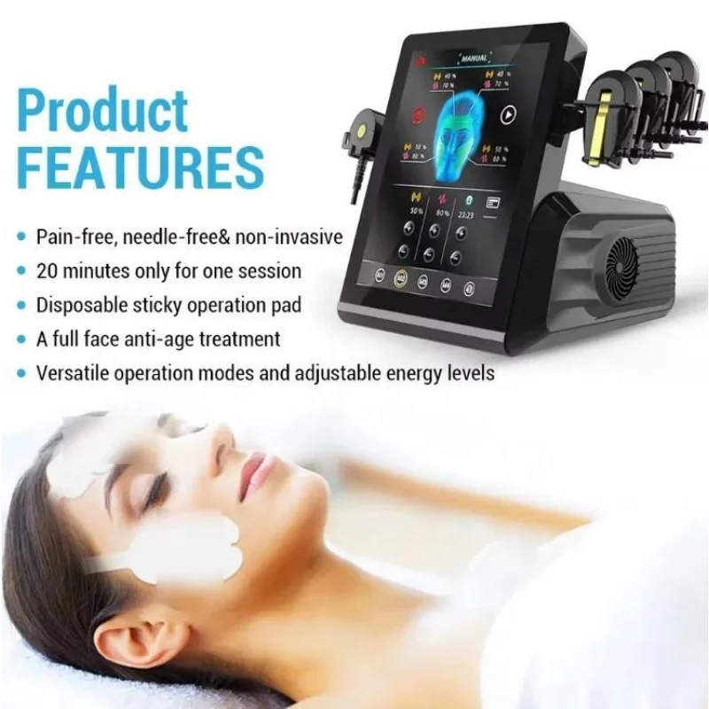 EMS RF Machine Face Anti Aging Facial Muscle Stimulator Skin Lift Tightening Machine Salon Spa Equipment
EMS RF Machine Face Anti Aging Facial Muscle Stimulator Skin Lift Tightening Machine Salon Spa Equipment