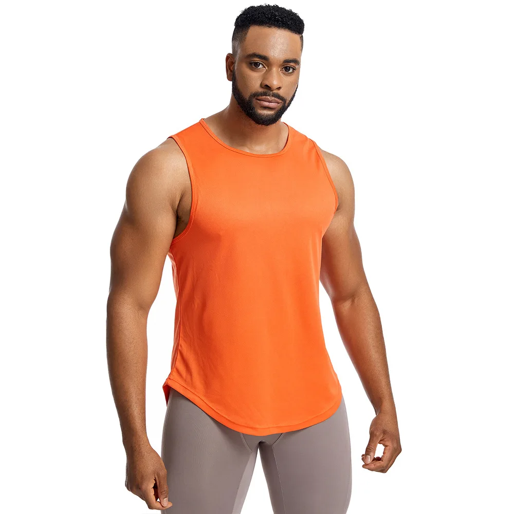 Gym Fitness Training Vests Cotton Breathable Side Slits Tank Tops Mens Bodybuilding Muscle Sleeveless Singlets Workout Shirts
Gym Fitness Training Vests Cotton Breathable Side Slits Tank Tops Mens Bodybuilding Muscle Sleeveless Singlets Workout Shirts