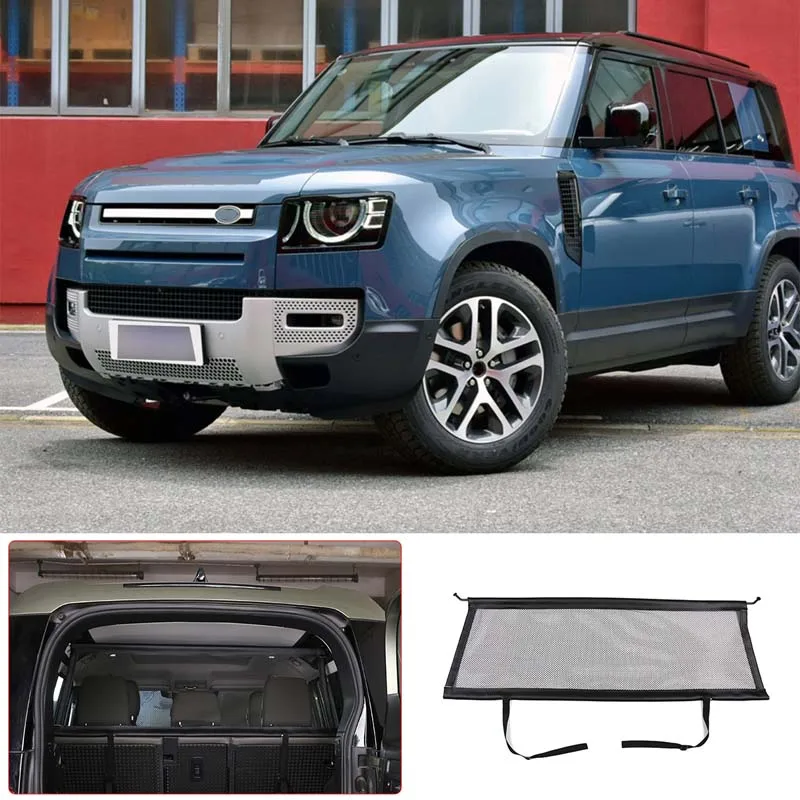 For 2020-2022 Land Rover Defender 110 car trunk safety isolation protective net interior decoration accessories
For 2020-2022 Land Rover Defender 110 car trunk safety isolation protective net interior decoration accessories