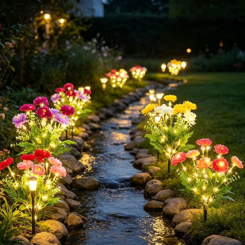 Solar LED Lights Snow Lotus Flower Lawn Lamp Outdoor for Yard Patio Garden Decoration Flower Holiday Christmas Party Lamp
Solar LED Lights Snow Lotus Flower Lawn Lamp Outdoor for Yard Patio Garden Decoration Flower Holiday Christmas Party Lamp