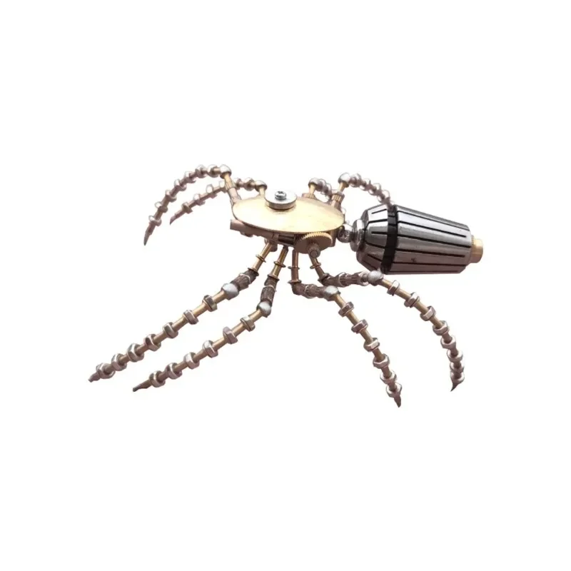 DIY Assembled Steampunk Metal Lycosidae Model for Decor & Gifts 9.5 x 9 x 5cm (Finished Version)
DIY Assembled Steampunk Metal Lycosidae Model for Decor & Gifts 9.5 x 9 x 5cm (Finished Version)