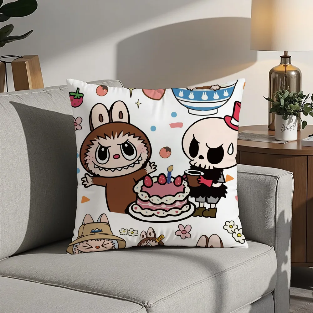 Popular Dolls L-Labubu Pillow Case Plush Fabric Soft Pillowcase Double Sided Print Cushion Cover Household Gifts
Popular Dolls L-Labubu Pillow Case Plush Fabric Soft Pillowcase Double Sided Print Cushion Cover Household Gifts