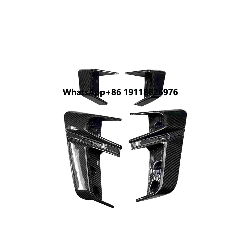 High Quality BS Style Body Kit Wheel Eyebrows Dry Carbon Fiber Vent for W463 W464 G63 Dry Carbon Fiber Fender Trim
High Quality BS Style Body Kit Wheel Eyebrows Dry Carbon Fiber Vent for W463 W464 G63 Dry Carbon Fiber Fender Trim