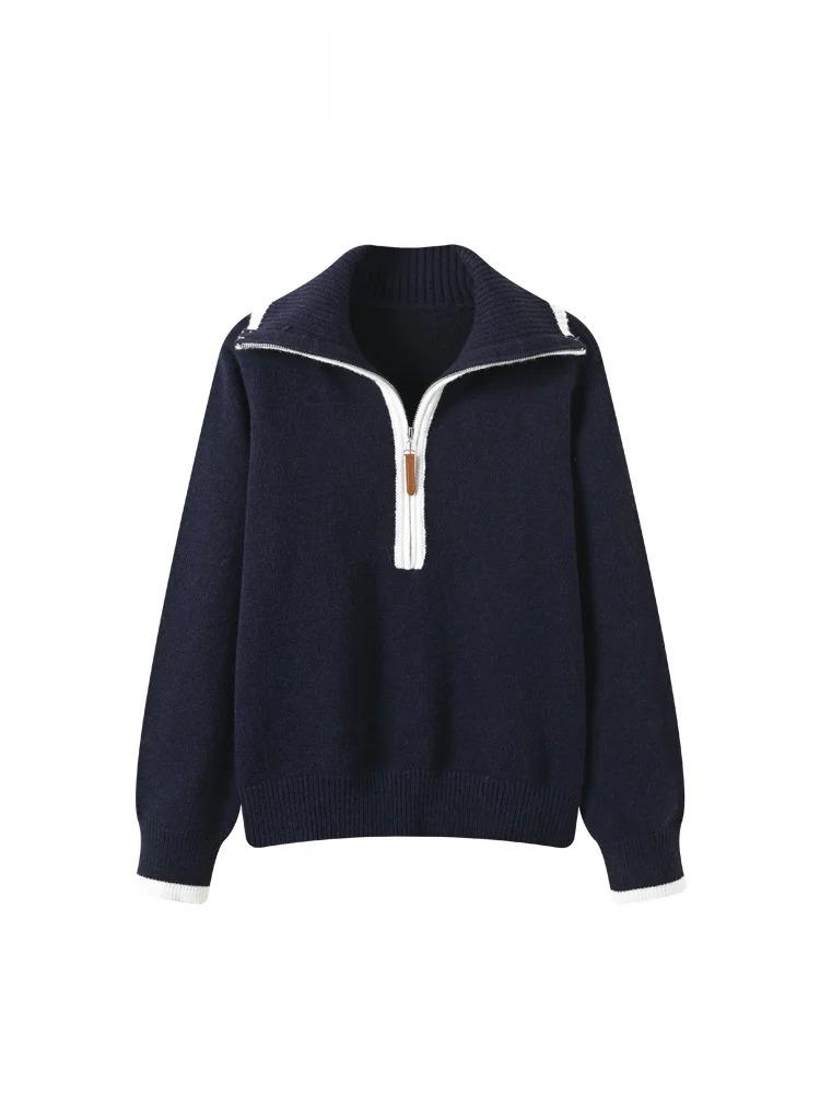 Casual Style Long Sleeve Knitted Sweater for plus Size Women Spring New Arrival Comfortable Versatile Lazy Style Top
Casual Style Long Sleeve Knitted Sweater for plus Size Women Spring New Arrival Comfortable Versatile Lazy Style Top