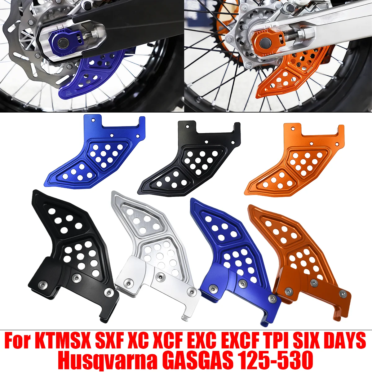 Modified Front Wheel Brake Disc Guard Protector ForKTM Six Days TPI SX SXF XC XCF EXC EXCF XCW HusqvarnaTC FC TE FE TX 125-500cc
Modified Front Wheel Brake Disc Guard Protector ForKTM Six Days TPI SX SXF XC XCF EXC EXCF XCW HusqvarnaTC FC TE FE TX 125-500cc