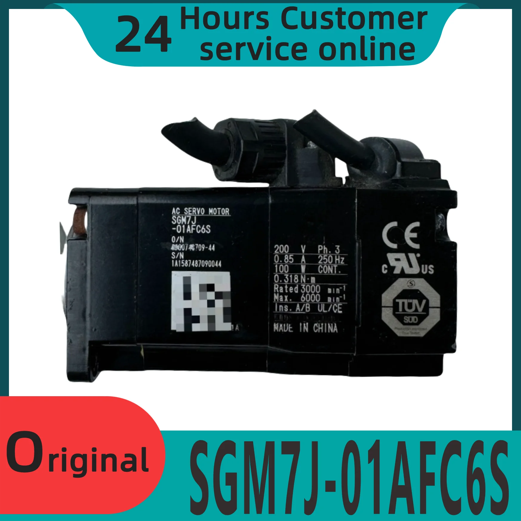 Brand new original motor SGM7J-01AFC6S SGM7J-01A7C6S SGM7J-01AFC6E SGM7J-01A7C6E
Brand new original motor SGM7J-01AFC6S SGM7J-01A7C6S SGM7J-01AFC6E SGM7J-01A7C6E