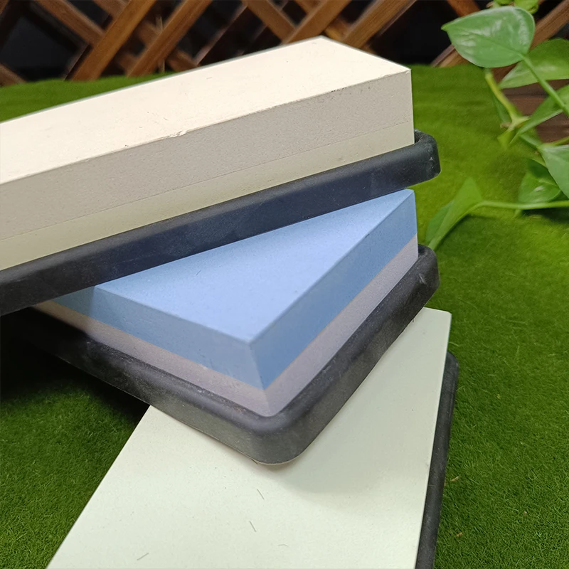 Germany Imported Double Sided Whetstone White Corundum Kitchen Knife Sharpener Stone
Germany Imported Double Sided Whetstone White Corundum Kitchen Knife Sharpener Stone