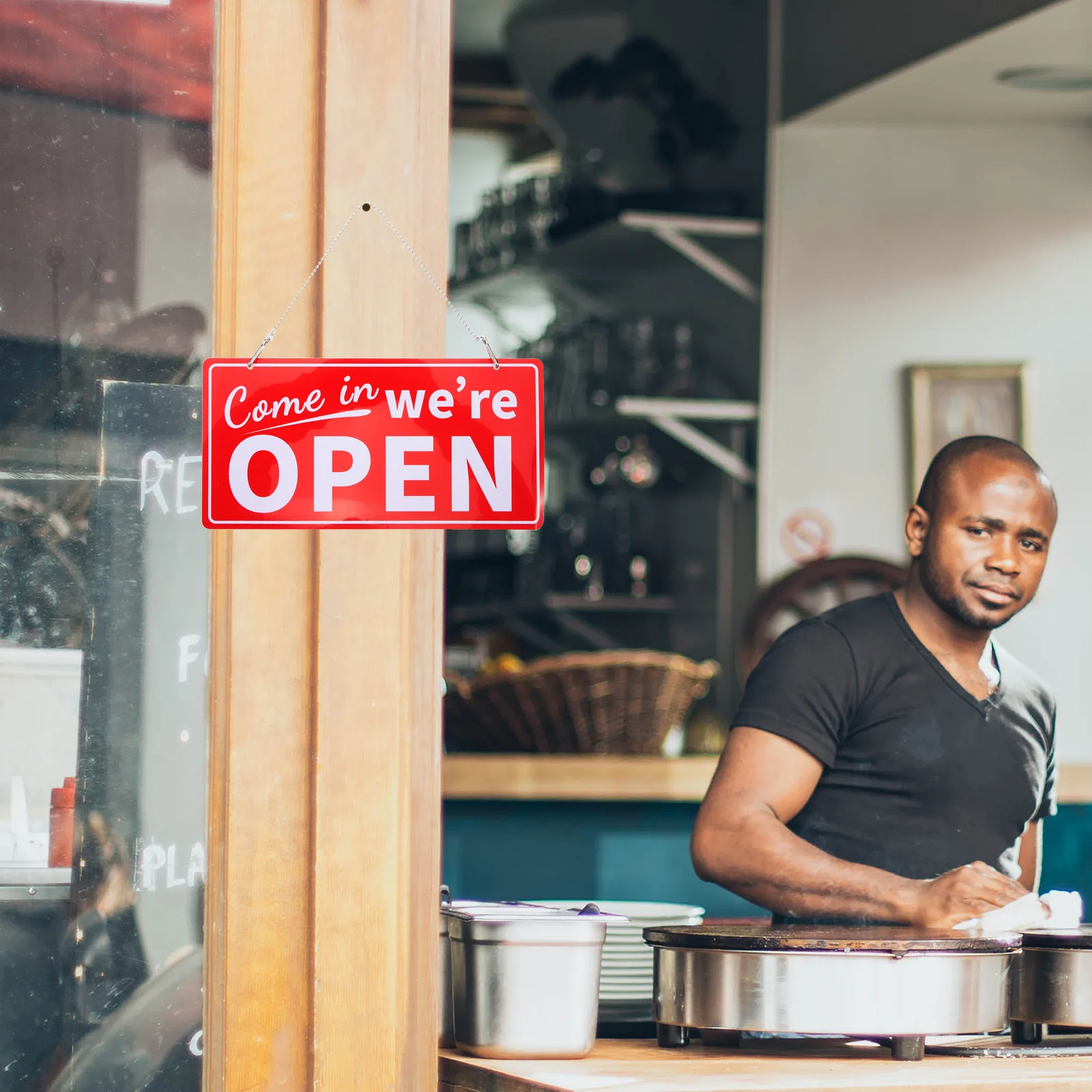 Business Hours Sign Double Sided PVC Plastic Open Closed Signs for Outside Door Front Outdoor Shop Card Storage Items
Business Hours Sign Double Sided PVC Plastic Open Closed Signs for Outside Door Front Outdoor Shop Card Storage Items