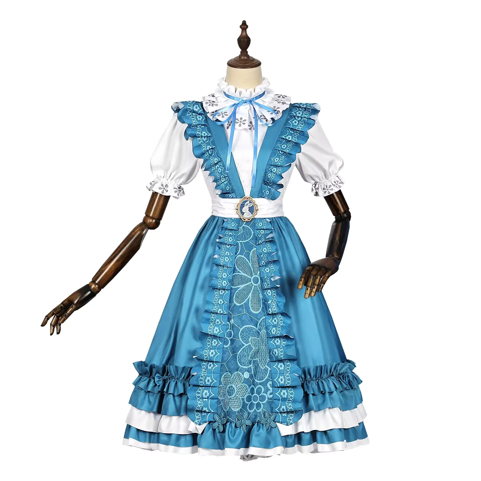 Game Identity V Reporter Alice Cosplay Costume Anime Clothes Blue Cute Dress Christmas Halloween Love Live Comic Con Full Sets
Game Identity V Reporter Alice Cosplay Costume Anime Clothes Blue Cute Dress Christmas Halloween Love Live Comic Con Full Sets