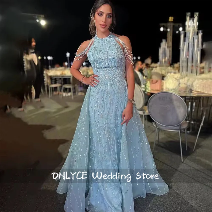Elegant Sky Blue Luxury Women's Evening Dresses 2025 Women Wedding Reception Party Gown Saudi Arabia Gown Customized
Elegant Sky Blue Luxury Women's Evening Dresses 2025 Women Wedding Reception Party Gown Saudi Arabia Gown Customized