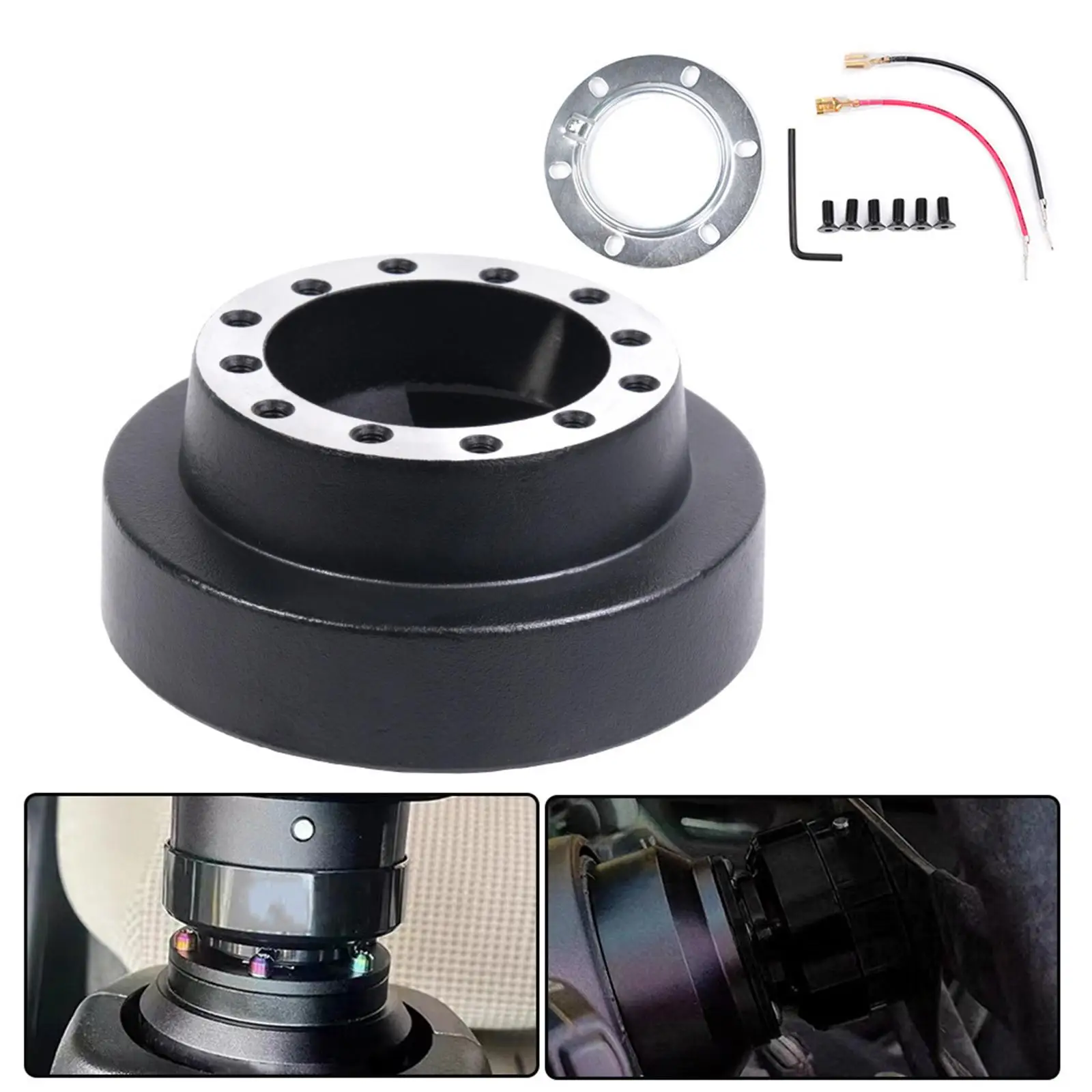 Car Steering Wheel Hub Bossing Kit Heavy Duty Aluminum Replacement Set for BMW E46 325i 328i 330i 323i Upgrade
Car Steering Wheel Hub Bossing Kit Heavy Duty Aluminum Replacement Set for BMW E46 325i 328i 330i 323i Upgrade
