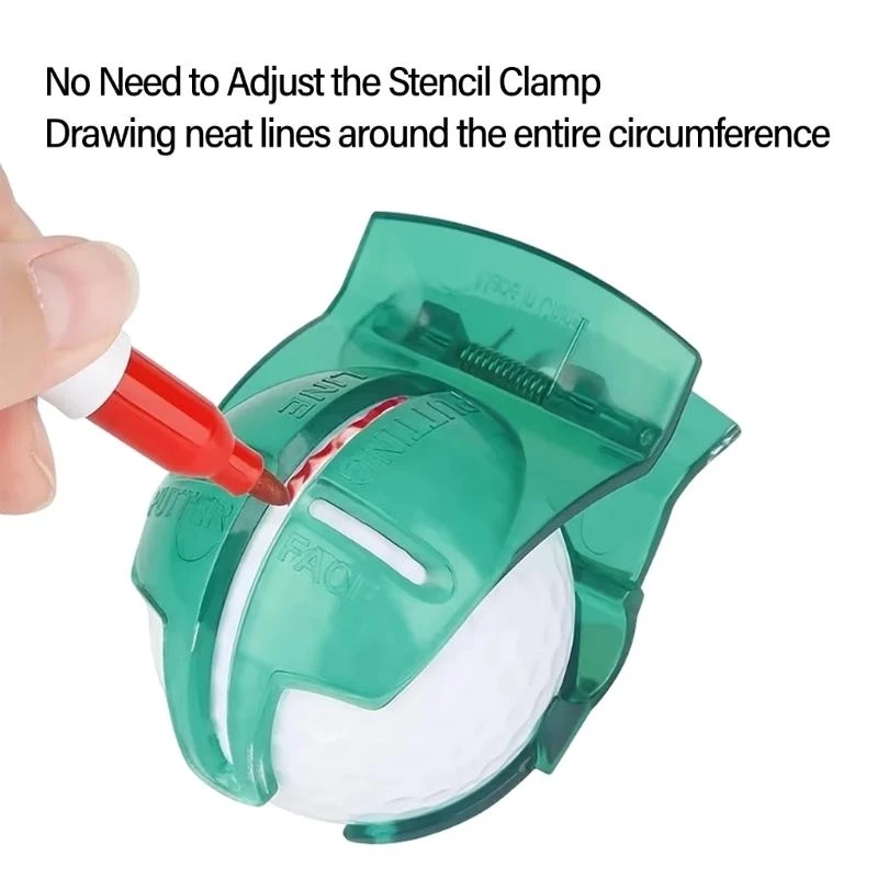 652F Golf Ball Line Clip Liner Marker Template Alignment Marker Tool Golf Putting Golf Ball Markers Golf Ball Alignment Tool 
652F Golf Ball Line Clip Liner Marker Template Alignment Marker Tool Golf Putting Golf Ball Markers Golf Ball Alignment Tool