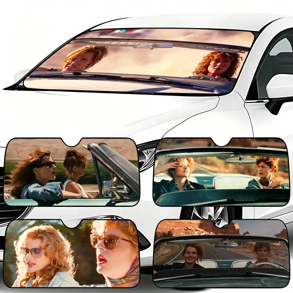 T-Thelma & Louise-S Sun Visor Car Windshield Sunshade Foldable Automotive Protection Sun Block Cover
T-Thelma & Louise-S Sun Visor Car Windshield Sunshade Foldable Automotive Protection Sun Block Cover