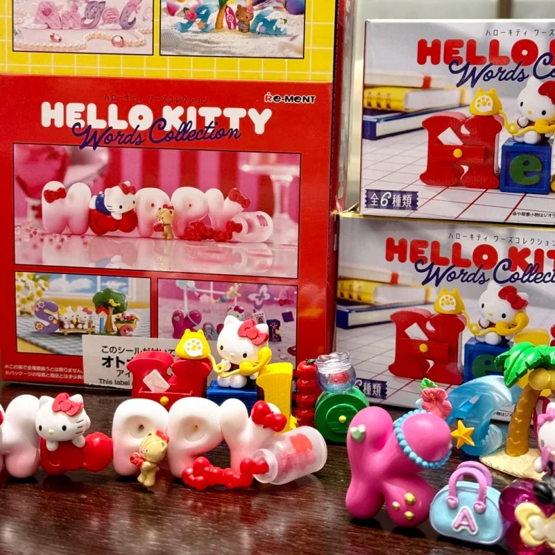 Genuine In Stock Re-Ment Hello-Kitty English Word Letter Collection Trendy Blind Box Figurine Cute Toys Girl Birthday Gifts
Genuine In Stock Re-Ment Hello-Kitty English Word Letter Collection Trendy Blind Box Figurine Cute Toys Girl Birthday Gifts