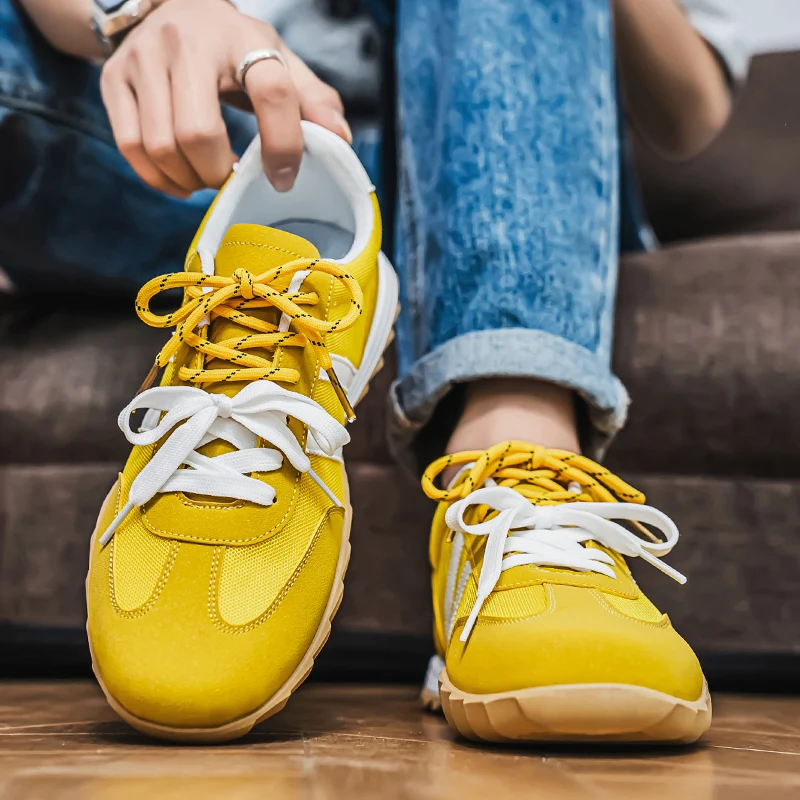 New Spring Autumn Training Shoes Classic Men's Sports Shoes Casual Shoes Round Toe Korean Student Canvas Shoes
New Spring Autumn Training Shoes Classic Men's Sports Shoes Casual Shoes Round Toe Korean Student Canvas Shoes