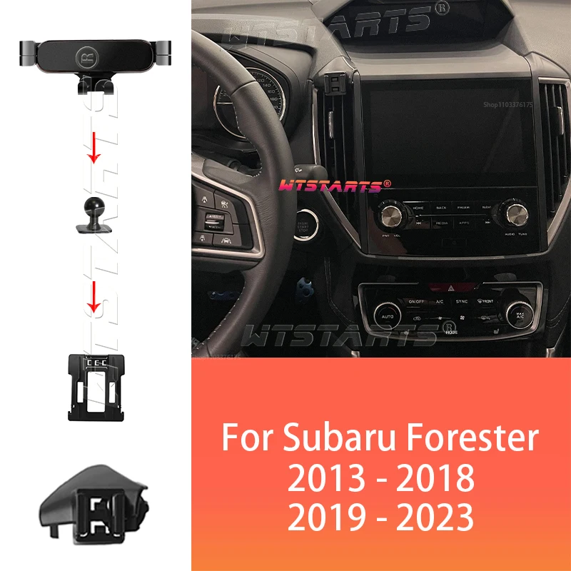 Car Phone Holder GPS Navigation For Subaru Forester 2013-2023 Adjustable Rotating Phone Holder Base Car Interior Accessories
Car Phone Holder GPS Navigation For Subaru Forester 2013-2023 Adjustable Rotating Phone Holder Base Car Interior Accessories