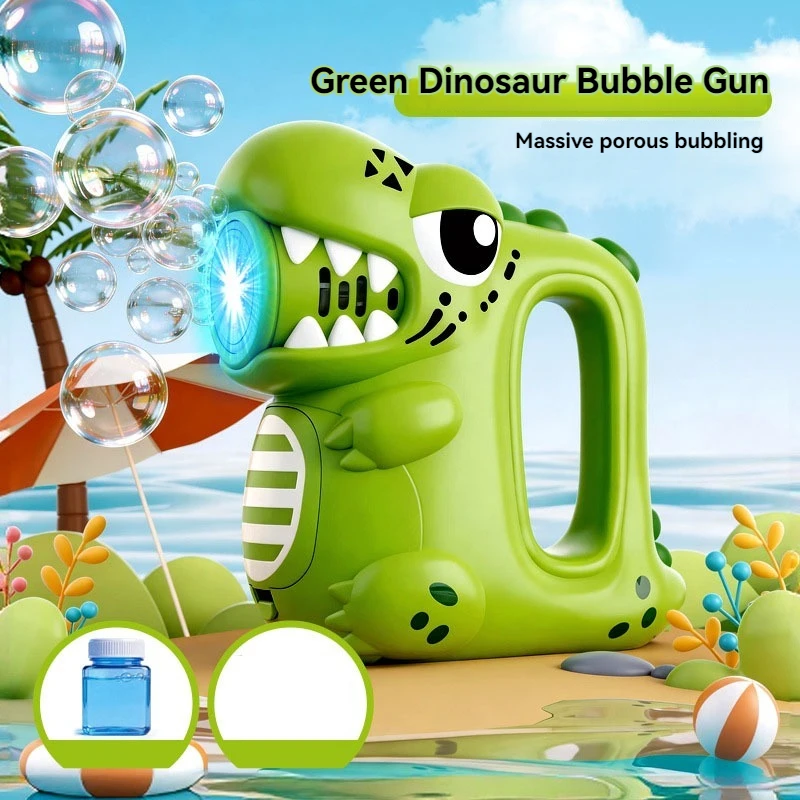 Fun Handheld Dinosaur Bubble Machine, Toy Bubble Gun, Bubble Machine, Automatic Soap Blower, Summer Toys Gifts 2026
Fun Handheld Dinosaur Bubble Machine, Toy Bubble Gun, Bubble Machine, Automatic Soap Blower, Summer Toys Gifts 2026