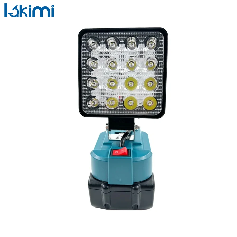 Camping Flashlight Handheld Cordless LED Work Light – Makita 18V Li-ion Battery Emergency Tool Spotlights Switch LK-AA484
Camping Flashlight Handheld Cordless LED Work Light – Makita 18V Li-ion Battery Emergency Tool Spotlights Switch LK-AA484