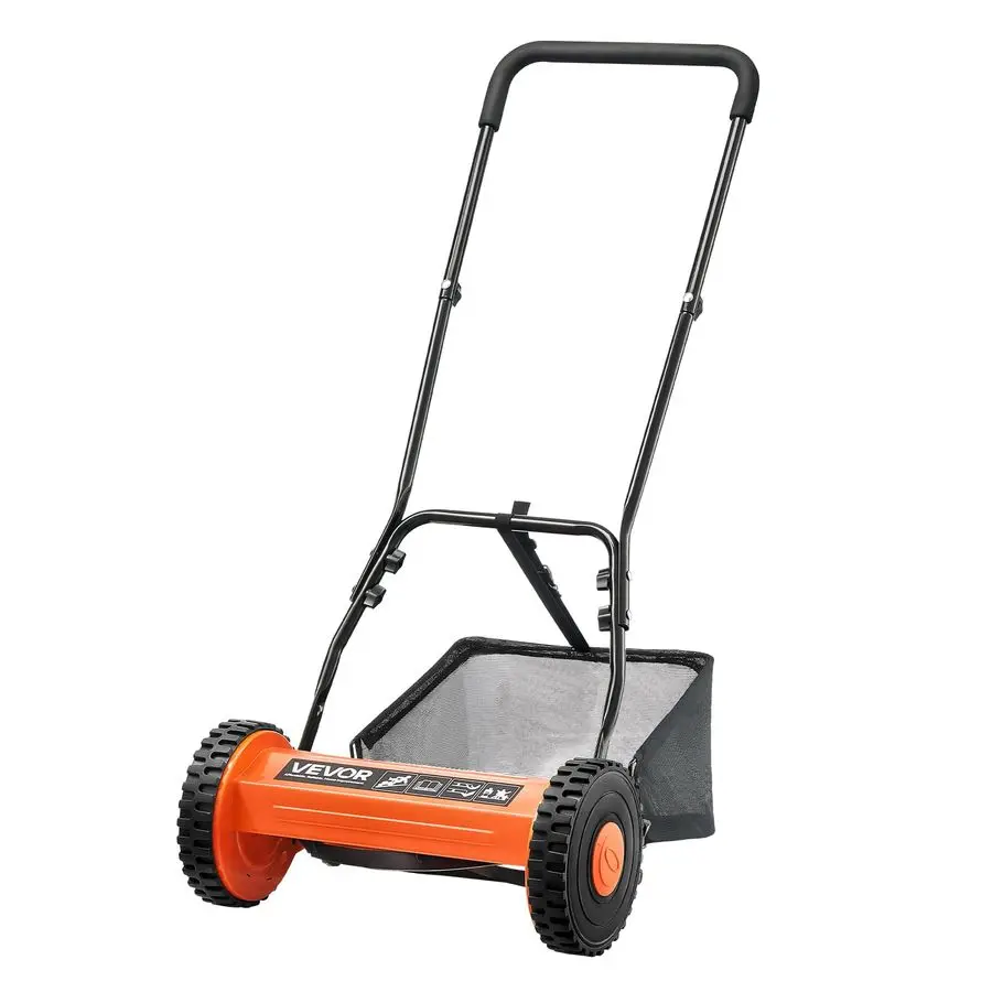 Push Reel Lawn Mower 14 inch, 5 Blades Manual Push Mower No Motor, 0.61.75 in Adjustable Cutting Height, WalkBehind Lawn Mowers
Push Reel Lawn Mower 14 inch, 5 Blades Manual Push Mower No Motor, 0.61.75 in Adjustable Cutting Height, WalkBehind Lawn Mowers