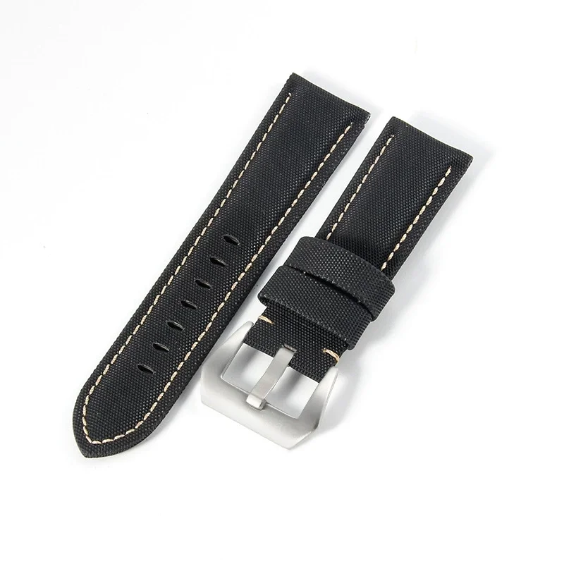 Nylon carbon fiber patterned leather strap 441 for PAM01661 20 22 24 26MM men's precise stitching
Nylon carbon fiber patterned leather strap 441 for PAM01661 20 22 24 26MM men's precise stitching