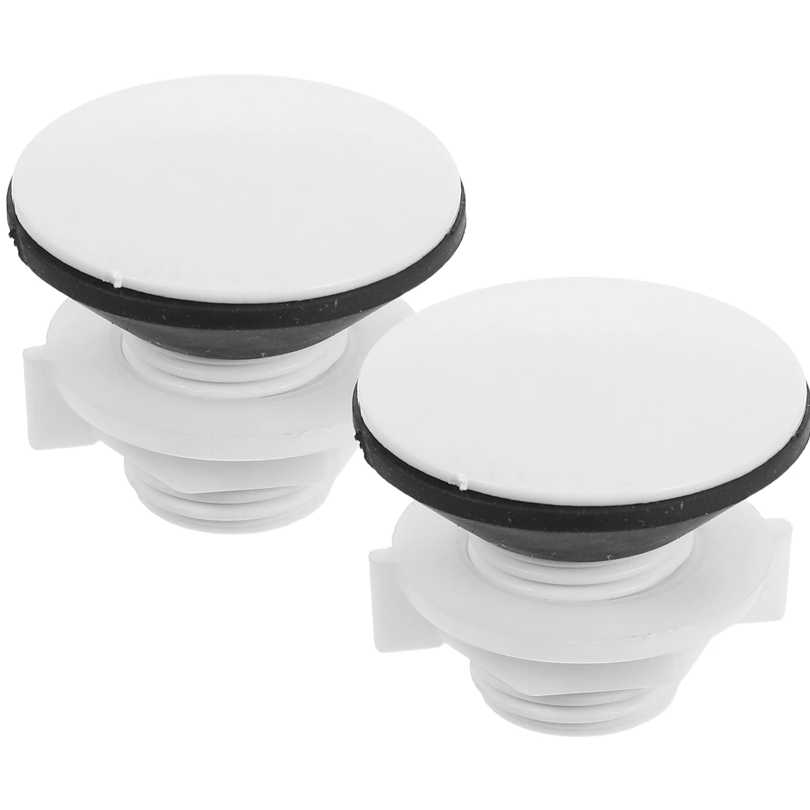 2pcs Water Tank Stopper Plugs 4 inch Thread Durable Plastic Airtight Toilet Fish Tank Pool Bucket Drainage Fittings Accessories
2pcs Water Tank Stopper Plugs 4 inch Thread Durable Plastic Airtight Toilet Fish Tank Pool Bucket Drainage Fittings Accessories