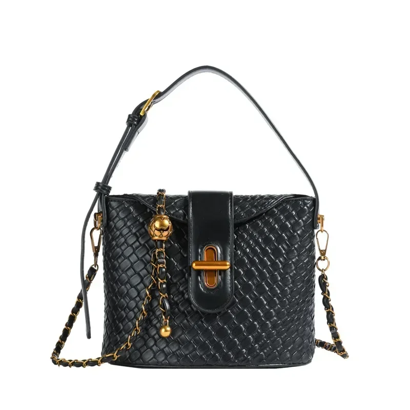 2025New HighEnd Women's Fashion Bucket Bag Niche Design Stylish 2-Way Shoulder/Crossbody Bag with Vegan Leather Adjustable Strap
2025New HighEnd Women's Fashion Bucket Bag Niche Design Stylish 2-Way Shoulder/Crossbody Bag with Vegan Leather Adjustable Strap