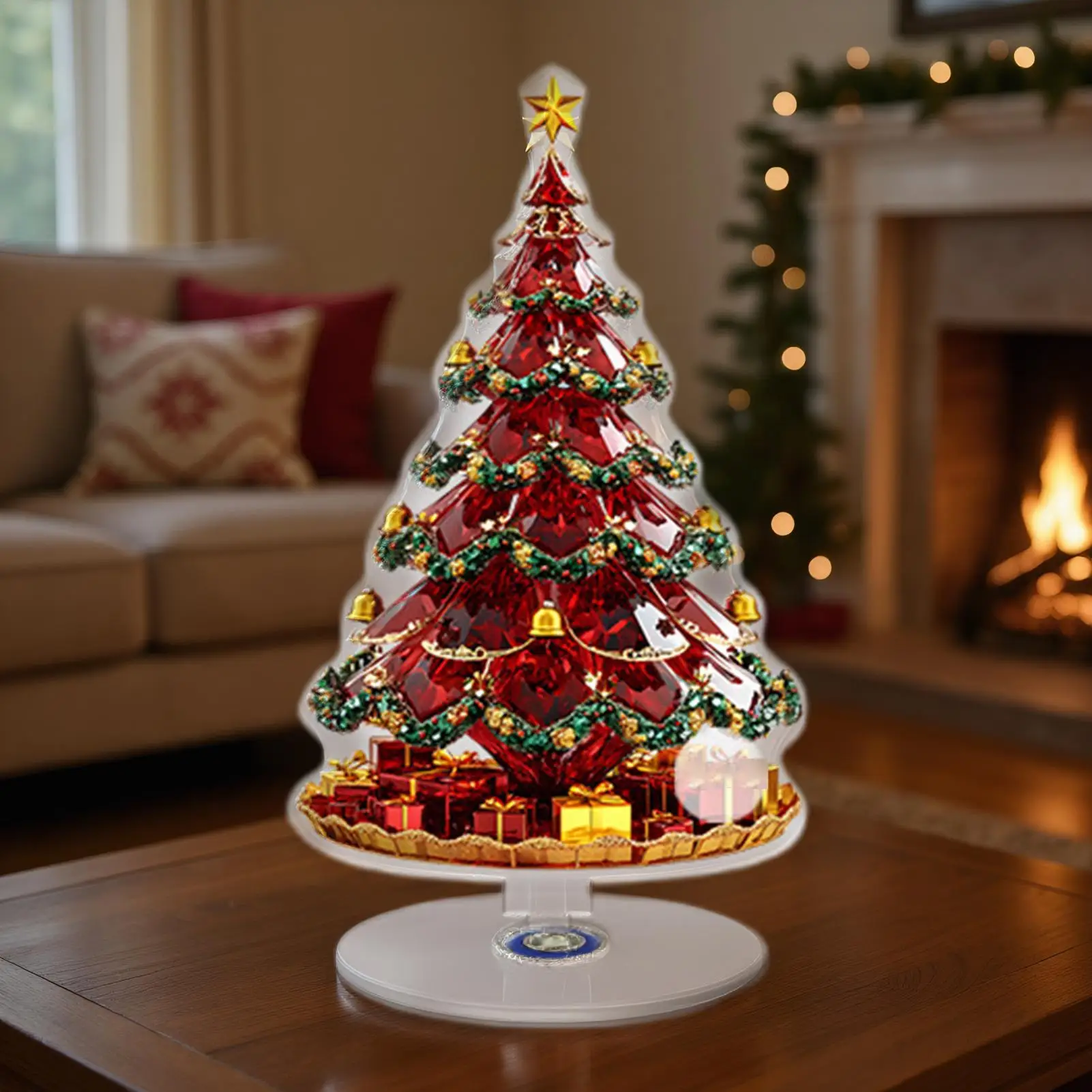 2D Acrylic Carousel Ferris Wheel Tabletop Decor, Christmas Tree Holiday Centerpiece for Mantel, TV Cabinet, Bedroom Table Decor
2D Acrylic Carousel Ferris Wheel Tabletop Decor, Christmas Tree Holiday Centerpiece for Mantel, TV Cabinet, Bedroom Table Decor