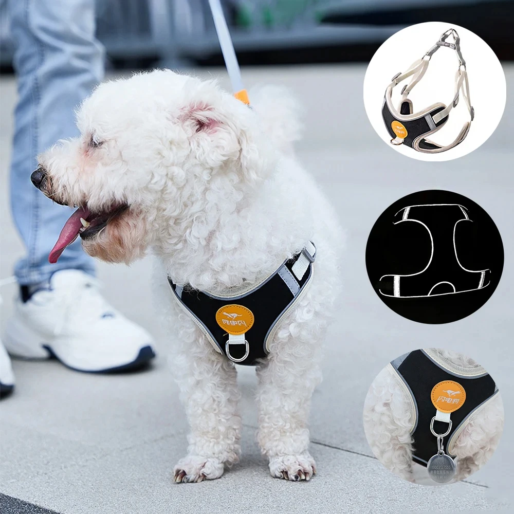 Pet Reflective Pet Chest Strap Suede Breathable Dog Harness Adjustable Pet Chest Strap For Pet Outdoor Walking Dog Accessories
Pet Reflective Pet Chest Strap Suede Breathable Dog Harness Adjustable Pet Chest Strap For Pet Outdoor Walking Dog Accessories
