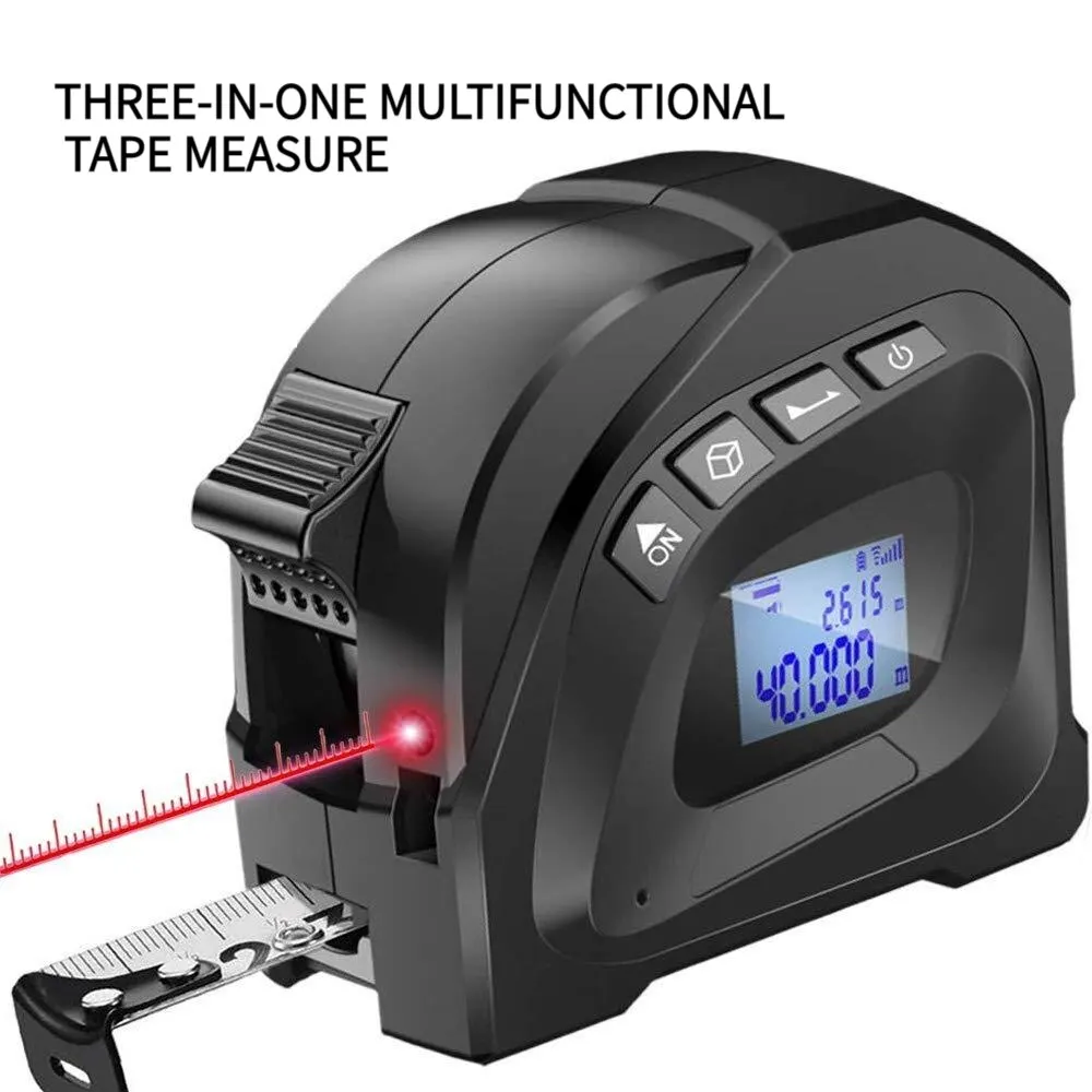 3 In 1 Laser Measuring Instrument 40 Meters Measuring Instrument 5 Meters Measuring With Automatic Locking With Digital Display
3 In 1 Laser Measuring Instrument 40 Meters Measuring Instrument 5 Meters Measuring With Automatic Locking With Digital Display