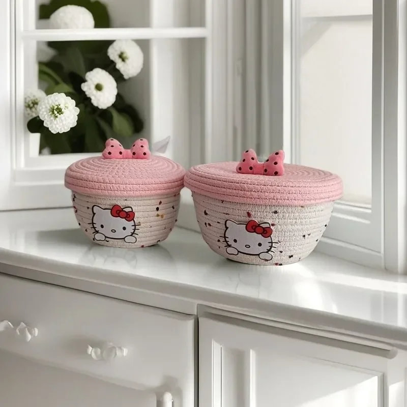 Hello Kitty Anime Kawaii MINISO Cotton Storage Box Cute Cartoon Kt Cat Snacks Cosmetics Case Lovely Decoration Gifts for Girls
Hello Kitty Anime Kawaii MINISO Cotton Storage Box Cute Cartoon Kt Cat Snacks Cosmetics Case Lovely Decoration Gifts for Girls