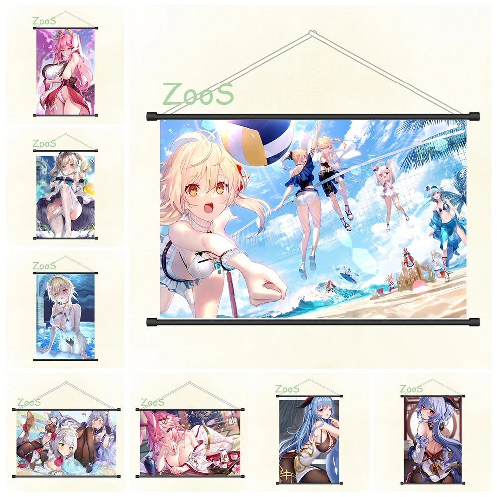 Genshin Impact Decoration Picture Mural Anime Scroll Painting Cartoon Comics Poster Canvas Wallpaper Prints Gift
Genshin Impact Decoration Picture Mural Anime Scroll Painting Cartoon Comics Poster Canvas Wallpaper Prints Gift