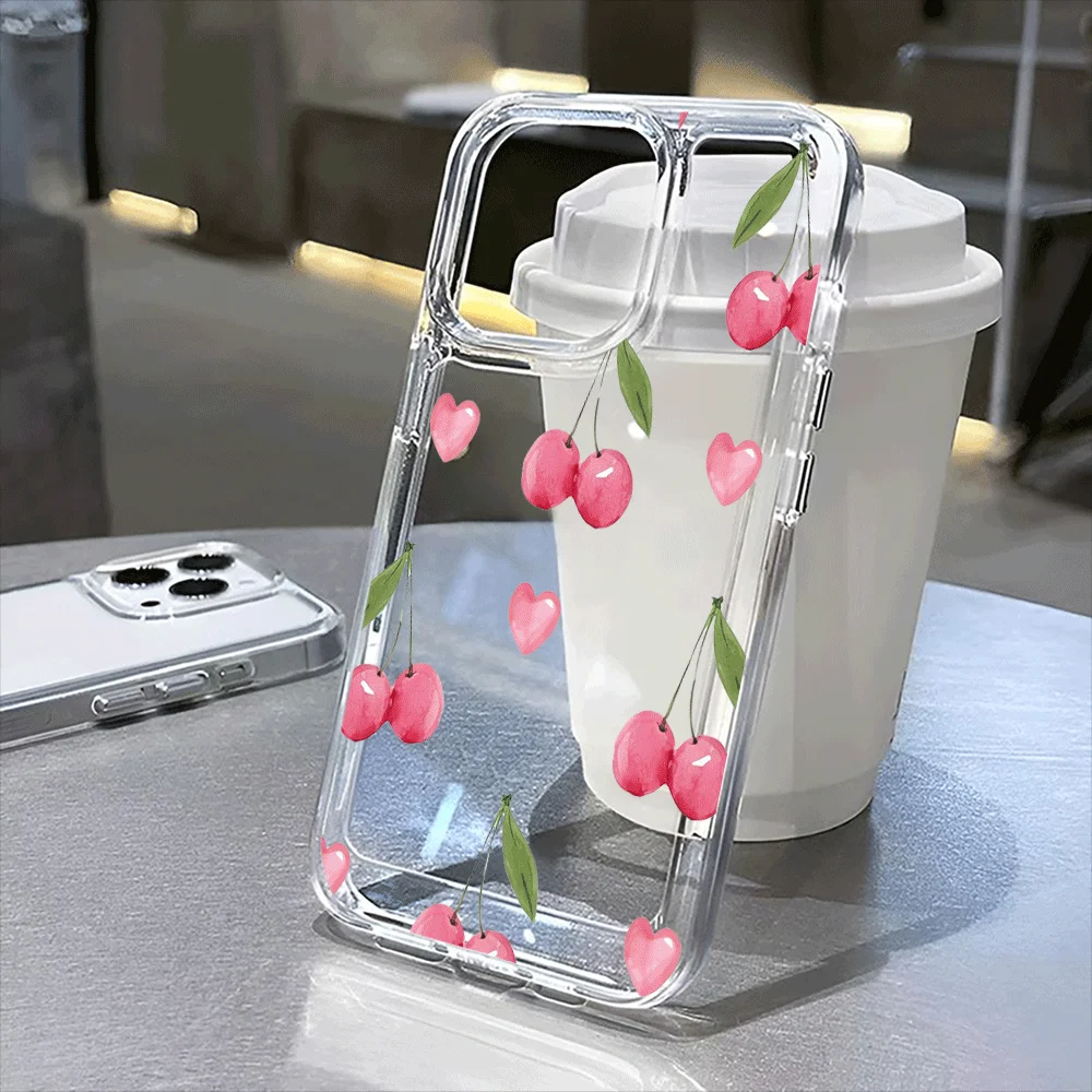 Cherry Pink Love Clear Case for iPhone 16, 16 Pro, 16 Pro Max, 16 Plus to iPhone 11, 12, 13, 14, 15 series.
Cherry Pink Love Clear Case for iPhone 16, 16 Pro, 16 Pro Max, 16 Plus to iPhone 11, 12, 13, 14, 15 series.