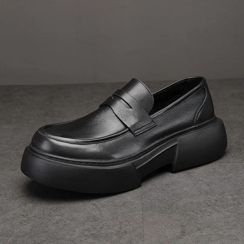 Fashion Men Dress Shoes British Business Male High Quality Genuine Leather Shoes Summer Spring Casual Shoes Flats Loafers
Fashion Men Dress Shoes British Business Male High Quality Genuine Leather Shoes Summer Spring Casual Shoes Flats Loafers